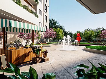 O�sis Urbano: AP Garden no Parque Cambori� Bio Living